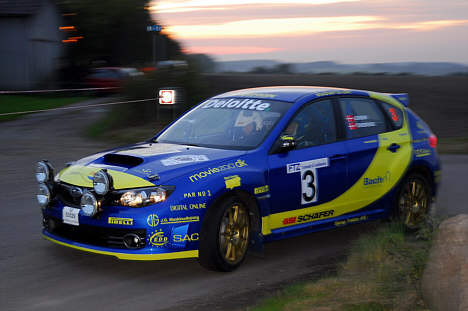 En bøjet bærearm kostede Christian Jensen og Søren Tøndborg sejren i Gruppe N i FTZ-KDAK Rally.